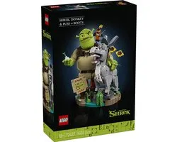 LEGO(R) Shrek: Shrek, Ezel en de Gelaarsde Kat - 72423