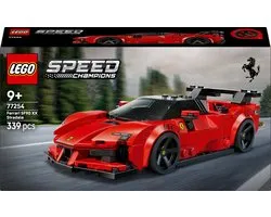 LEGO(R) Speed Champions Ferrari SF90 XX Stradale Sportauto - Autobouwset met 1 Minifiguur van een Coureur - Ferrari Merchandise - Bouwset voor Kinderen Vanaf 9 Jaar - Cadeautip - 77254