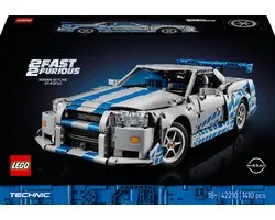 LEGO® Technic 2 Fast 2 Furious Nissan Skyline GT-R (R34) Auto - 42210
