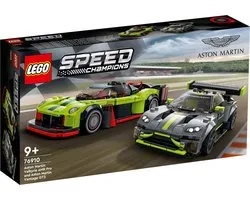 LEGO Speed Champions Aston Martin Valkyrie AMR Pro en Aston Martin Vantage GT3
- 76910