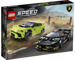 LEGO Speed Champions Lamborghini Urus ST-X & Lamborghini Huracán Super Trofeo EVO - 76899