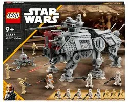 LEGO Star Wars AT-TE Walker Verstelbaar Model met Clone Troopers en Droid Figuren - 75337