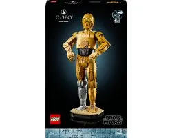 LEGO Star Wars - C-3PO Decoratie Bouwpakket met Droid Figuur - 75398
