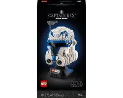 LEGO Star Wars Captain Rex Helm Set voor Volwassenen, The Clone Wars Collectible - 75349