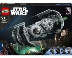 LEGO Star Wars TIE Bomber, Starfighter Modelbouwset met Darth Vader en Gonk Droid - 75347
