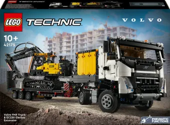 LEGO Technic Volvo FMX truck & EC230 elektrische graafmachine 42175 LEGO Technic Volvo FMX truck & EC230 elektrische graafmachine 42175