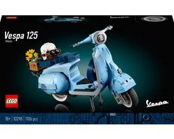 LEGO Vespa 125 Scooter bouwbare modelbouwset voor Volwassenen - 10298
