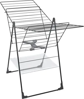 Leifheit Classic droogrek 250 Flex - 25 m drooglengte - zwart Leifheit Classic droogrek 250 Flex - 25 m drooglengte - zwart