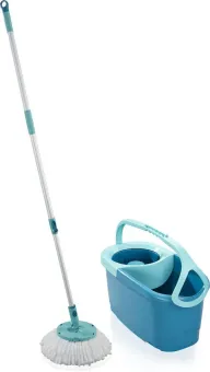 Leifheit Rotatie Clean Twist Disc Mop - Dweil Set Compleet - 6 L Leifheit Rotatie Clean Twist Disc Mop - Dweil Set Compleet - 6 L