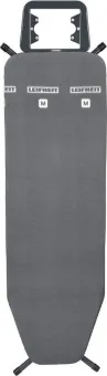 Leifheit strijkplank Classic M - 120 x 38 cm strijkvlak - in hoogte verstelbaar - zwart Leifheit strijkplank Classic M - 120 x 38 cm strijkvlak - in hoogte verstelbaar - zwart