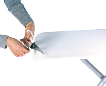 Leifheit strijkplank molton onderlaag - universele strijkplankvulling - max. 140 x 45 cm - 5 mm dikke molton - wit Leifheit strijkplank molton onderlaag - universele strijkplankvulling - max. 140 x 45 cm - 5 mm dikke molton - wit