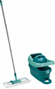 Leifheit vloerwisser Profi xl Micro Duo - compleet systeem met wieltjes - 42 cm wisbreedte - 8 l emmer Leifheit vloerwisser Profi xl Micro Duo - compleet systeem met wieltjes - 42 cm wisbreedte - 8 l emmer