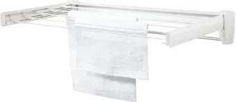 Leifheit wanddroogrek Telegant 36 Protect Plus - 3,6 m drooglengte - ophangbaar - wit