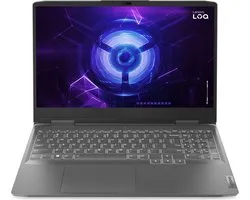 Lenovo LOQ 15IRH8 Intel® Core™ i5 i5-12450H Laptop 39,6 cm (15.6") Full HD 16 GB DDR5-SDRAM 512 GB SSD NVIDIA GeForce RTX 2050 Wi-Fi 6 (802.11ax) Windows 11 Home Grijs