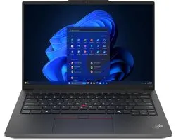 Lenovo ThinkPad E14 AMD Ryzen™ 7 7735HS Laptop 35,6 cm (14") WUXGA 16 GB DDR5-SDRAM 512 GB SSD Wi-Fi 6E (802.11ax) Windows 11 Pro Zwart