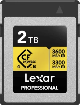 Lexar Professional GOLD 4.0 2TB CFexpress Type B