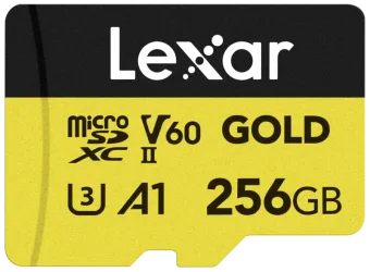 Lexar Professional MicroSDXC GOLD 256GB 280MB/s