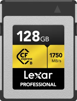 Lexar Professional SDXC 1800x GOLD 128GB 280MB/s - Duo-Pack