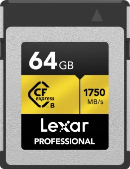 Lexar Professional SDXC 1800x GOLD 64GB 280MB/s - Duo-Pack