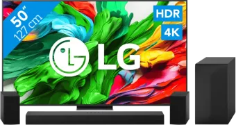 LG 50" QNED86 EVO 4K (2025) + LG DS60TR