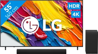LG 55" QNED82 4K (2025) + LG DS40T
