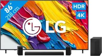 LG 86" QNED82 4K (2025) + LG DS60TR