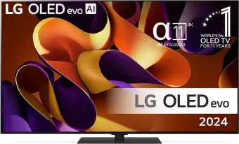 LG G4 OLED65G46LS - 65 inch - 4K MLA OLED - 2024 (incl. standaard/poot) LG G4 OLED65G46LS - 65 inch - 4K MLA OLED - 2024 (incl. standaard/poot)
