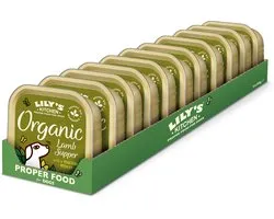 Lily's Kitchen Biologische pate - Hondenvoer Natvoer - Lam - 11 x 150 g