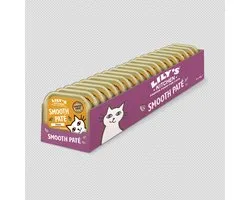 Lily's Kitchen Smooth Pate - Kattenvoer Natvoer - Pate met Kip - 19 x 85 g