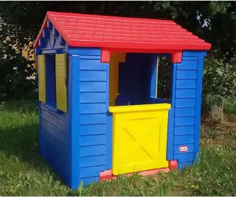 Little Tikes Mijn Eerste Speelhuis Primary - Geel Little Tikes Mijn Eerste Speelhuis Primary - Geel