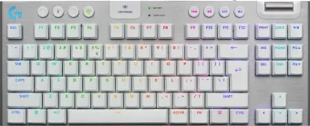 Logitech G915 X Lightspeed TKL Wireless Gaming Toetsenbord Wit Qwerty Logitech G915 X Lightspeed TKL Wireless Gaming Toetsenbord Wit Qwerty