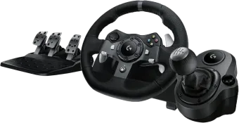 Logitech G920 Driving Force Xbox en pc + Logitech Driving Force Shifter