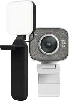 Logitech Litra Glow Streaming Lamp + StreamCam Wit