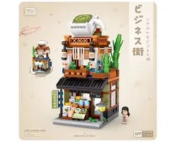 LOZ Japanese Street Matcha Shop miniblokjes bouwset