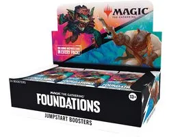 Magic: The Gathering Foundations Jumpstart Booster Box - 24 Packs (2-Player Card Game, Just Shuffle & Play)