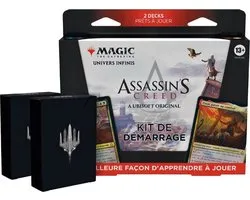 Magic: The Gathering - Univers infinis : Assassin's Creed - Kit de demarrage (2 decks prets-a-jouer) - FR