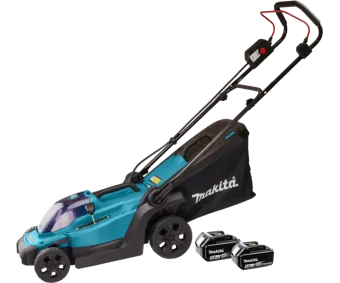 Makita DLM330SM incl. 4,0 Ah Accu + Makita BL1850B LXT 18V 5,0 Ah accu