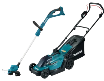 Makita DLM330Z (zonder accu) + Makita DUR193Z (zonder accu)