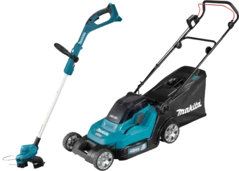 Makita DLM432Z (zonder accu) + Makita DUR193Z (zonder accu)