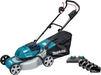 Makita DLM463PT incl. 5,0 Ah Accu (2x) + 5,0 Ah 18V Accu (2x)