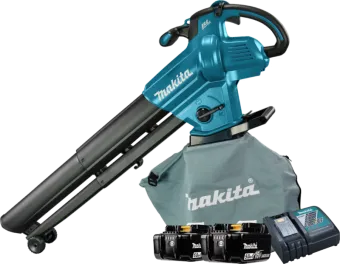 Makita DUB187Z 18v 5,0 Ah Accu (2x) Starterspakket