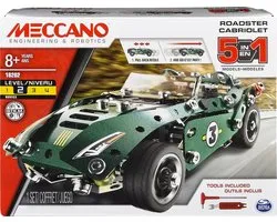 Meccano - 5 Modellenset Roadster - S.T.E.A.M.-bouwpakket