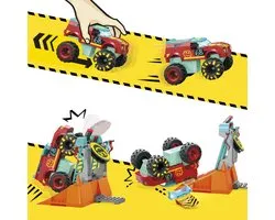 MEGA Hot Wheels Verpletteren en Vermorzelen - Demo Derby Extreme Stuntbaan - Bouwspeelgoed