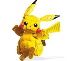 MEGA Pokémon Jumbo Pikachu - 825 blokken - Bouwstenen