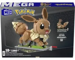 MEGA Pokémon Showmodel Bewegende Eevee - Constructiespeelgoed