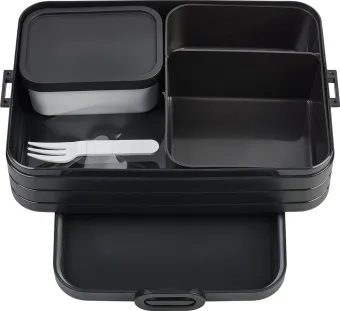 Mepal Bento Lunchbox large - Broodtrommel - 8 boterhammen - Nordic black Mepal Bento Lunchbox large - Broodtrommel - 8 boterhammen - Nordic black