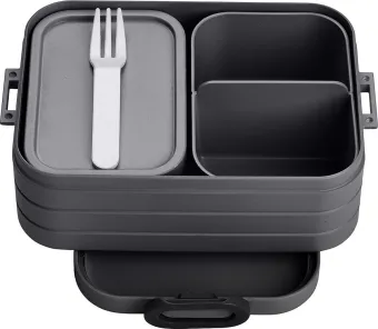 Mepal Bento Lunchbox midi - Broodtrommel - 4 boterhammen - Nordic black Mepal Bento Lunchbox midi - Broodtrommel - 4 boterhammen - Nordic black