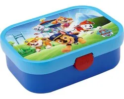 Mepal lunchbox Campus - Broodtrommel met vakjes voor kinderen - Geschikt voor 4 boterhammen - Paw Patrol Pups