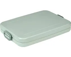Mepal Lunchbox flat - Broodtrommel - 4 boterhammen - Nordic sage