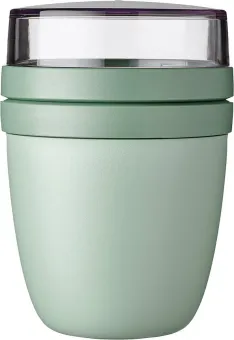 Mepal Lunchpot - 500 + 200 ml - Yoghurt en Muesli beker to go - Geschikt voor vriezer, magnetron en vaatwasser - Ellipse - Nordic sage Mepal Lunchpot - 500 + 200 ml - Yoghurt en Muesli beker to go - Geschikt voor vriezer, magnetron en vaatwasser - Ellipse - Nordic sage